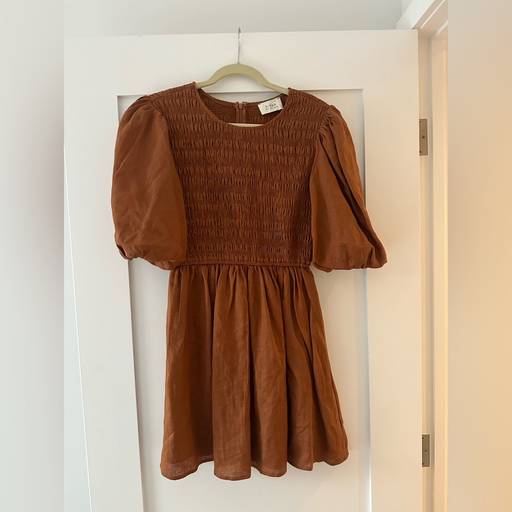 DISSH Rust Mini Dress